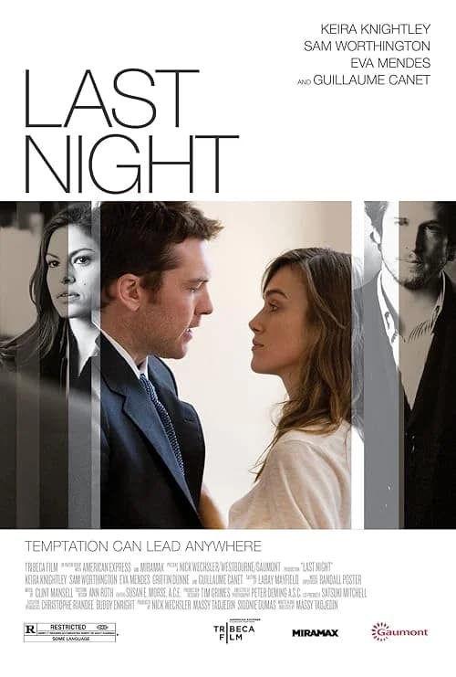 Last Night film posteri
