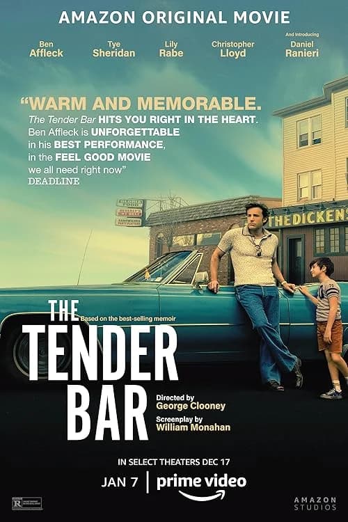 The Tender Bar film posteri