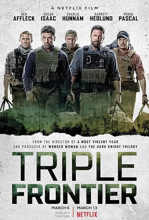 Triple Frontier film posteri